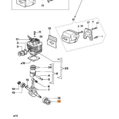 ANELLO DI TENUTA ORIGINALE EMAK 099900014R | Newgardenstore.eu