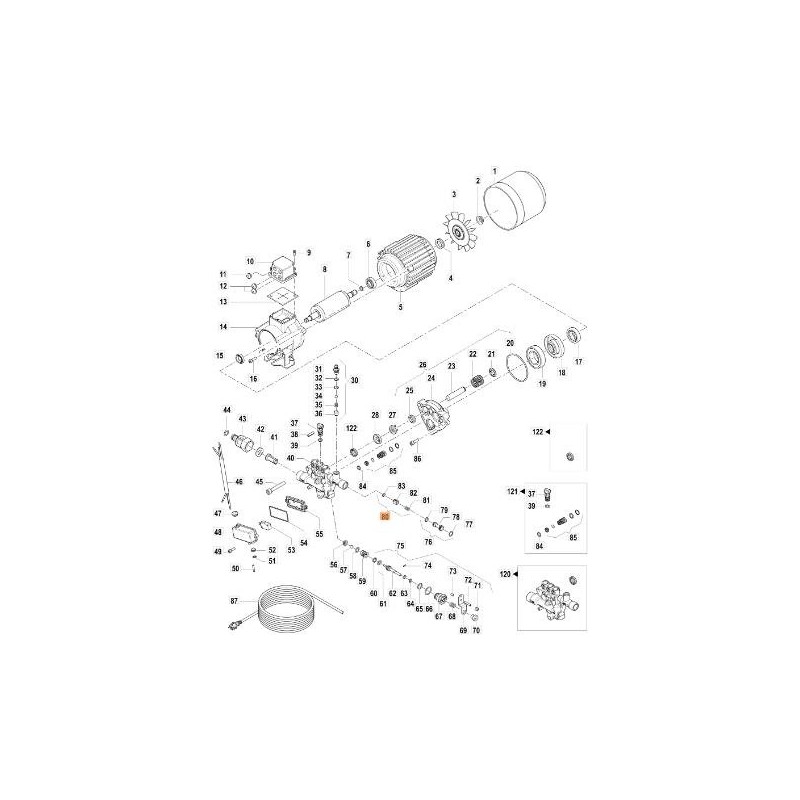 ORIGINAL EMAK CHECK VALVE KIT CH50260262