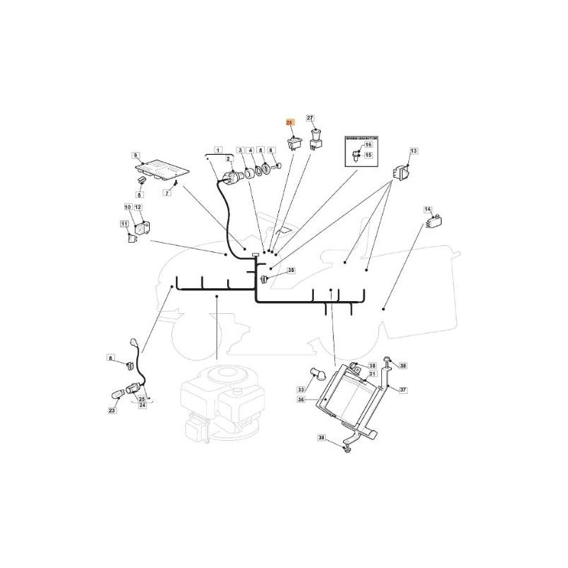 INTERRUPTEUR EMAK D'ORIGINE G118450084E0