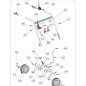 ORIGINAL EMAK KVK308040011 THROTTLE CABLE
