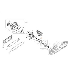 LEVIERS DE BANDE DE FREIN COMPLETS ORIGINAUX EMAK 54050079R