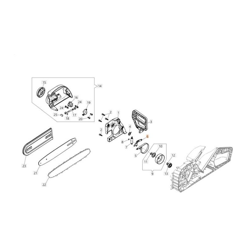 PALANCAS DE FRENO COMPLETAS ORIGINALES EMAK 54050079R