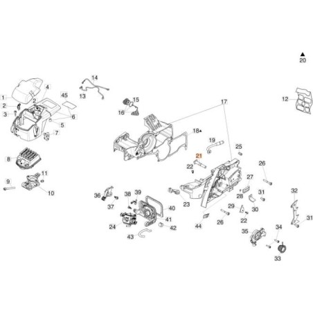 VIS EMAK ORIGINALE 50250021R | Newgardenstore.eu