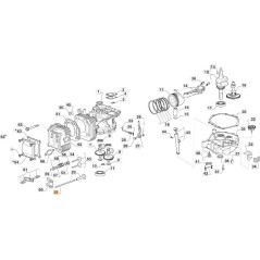 KIT DE TIGES EMAK ORIGINAL G118550242E1 | Newgardenstore.eu