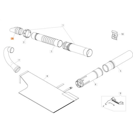 TERMINALE ORIGINALE EMAK 56600149AR | Newgardenstore.eu