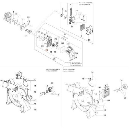 KIT DE SUPPORT EMAK ORIGINAL 56570047AR | Newgardenstore.eu