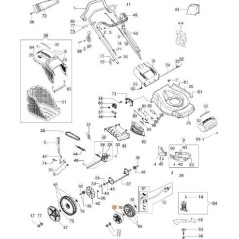 TAPA DE RUEDA ORIGINAL EMAK 66071076R | Newgardenstore.eu
