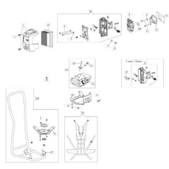 ORIGINAL EMAK AIR FILTER SUPPORT 61510109