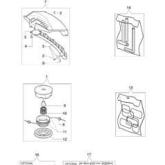 BUSTA ATTREZZI ORIGINALE EMAK 61052031R