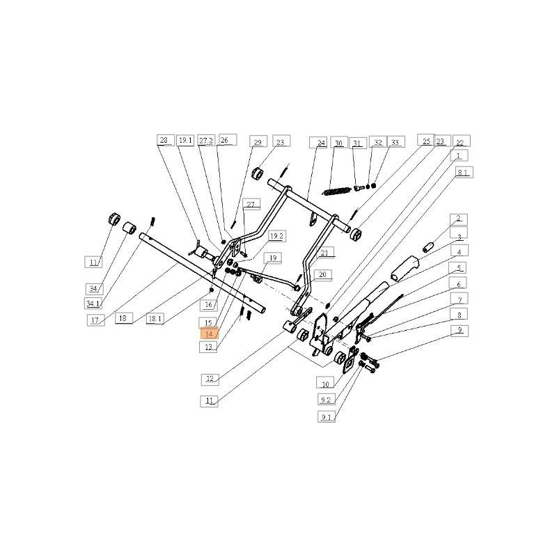 ORIGINAL EMAK TIE ROD SGN532150719