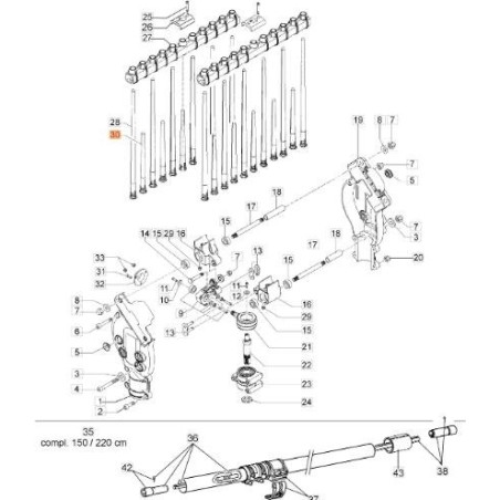 REBBO 15CM ORIGINALE EMAK CS01930120 | Newgardenstore.eu