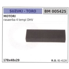 TORO air filter for 2-stroke mower engine 005425 | Newgardenstore.eu