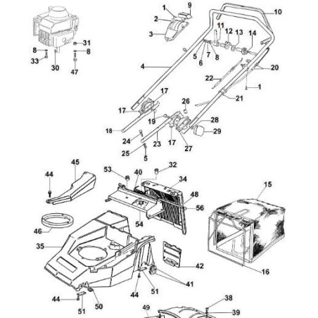 LEVA ACCELERATORE ORIGINALE EMAK 8200525H | Newgardenstore.eu