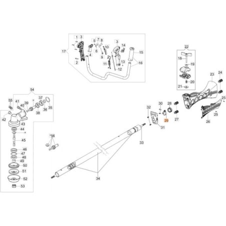 ABRAZADERA EMAK ORIGINAL 61350011R | Newgardenstore.eu