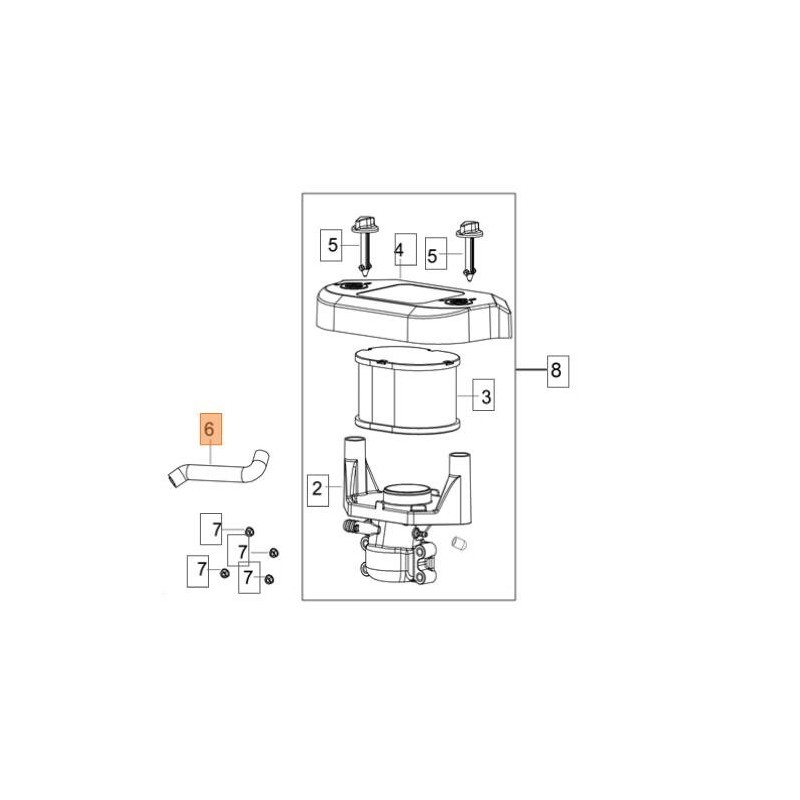 ORIGINAL EMAK TUBE L66151305