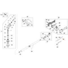 Câble d'accélération L. 432,5 X IC d'origine EMAK 61400303R