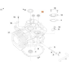 BALL BEARING 17X35X08 16003 ORIGINAL EMAK L66150829