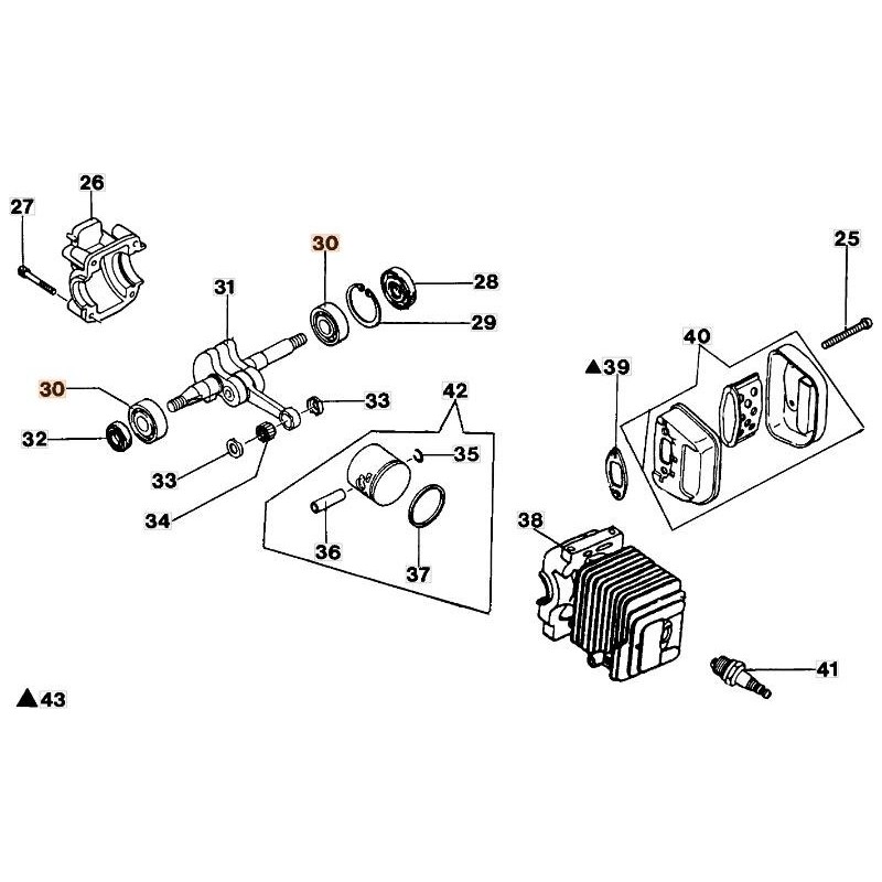 CUSCIN.A SFERE 12X32X10 6201 X ALB.MOT. ORIGINALE EMAK 50030012R