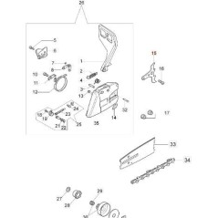 ARTIGLIO ORIGINALE EMAK 50070033 | Newgardenstore.eu