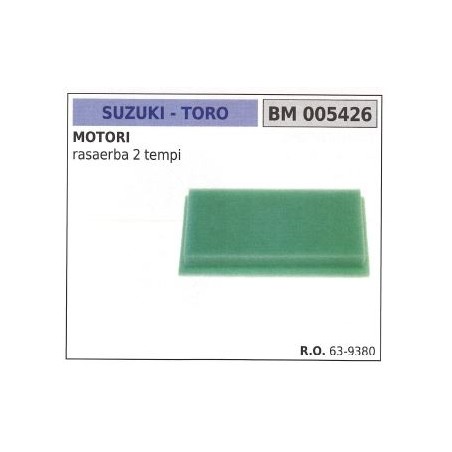 Filtro aria TORO per motore rasaerba 2 tempi 005426 | Newgardenstore.eu