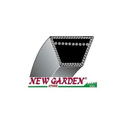V-belt lawn mower 122-076 ALKO 504876 701949 10x575mm | Newgardenstore.eu