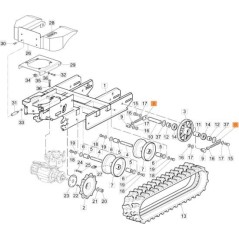 ORIGINAL EMAK ADJUSTMENT SCREW 68720093R