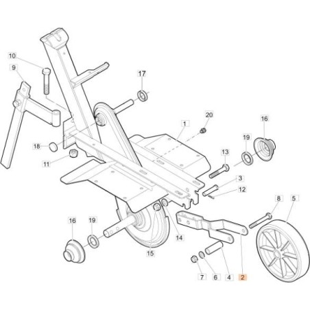 SUPPORT EMAK ORIGINAL 68620004 | Newgardenstore.eu