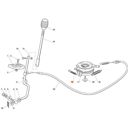 RESSORT EMAK ORIGINAL G122450110E0 | Newgardenstore.eu