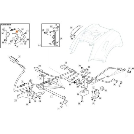 ASTA ORIGINALE EMAK G125033119E0 | Newgardenstore.eu