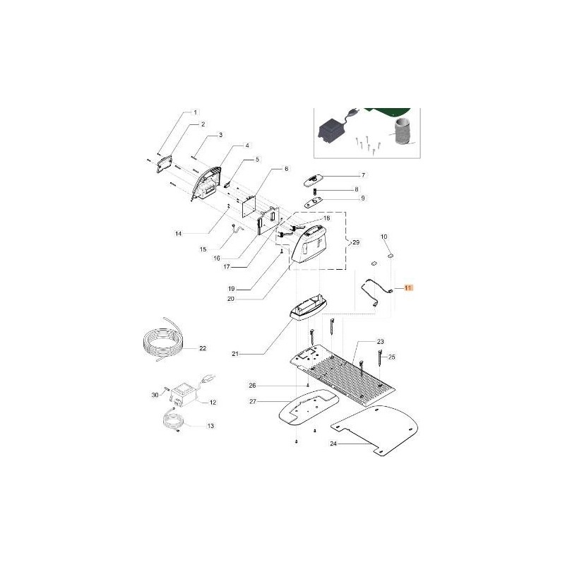 KIT DE CÂBLES ÉLECTRIQUES ORIGINAL EMAK AK454765