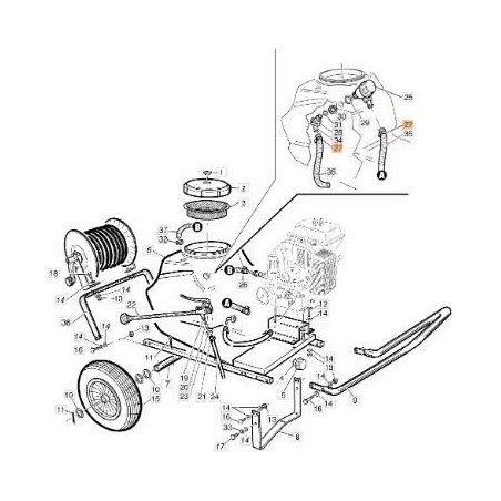 ABRAZADERA ORIGINAL EMAK U10030091F | Newgardenstore.eu