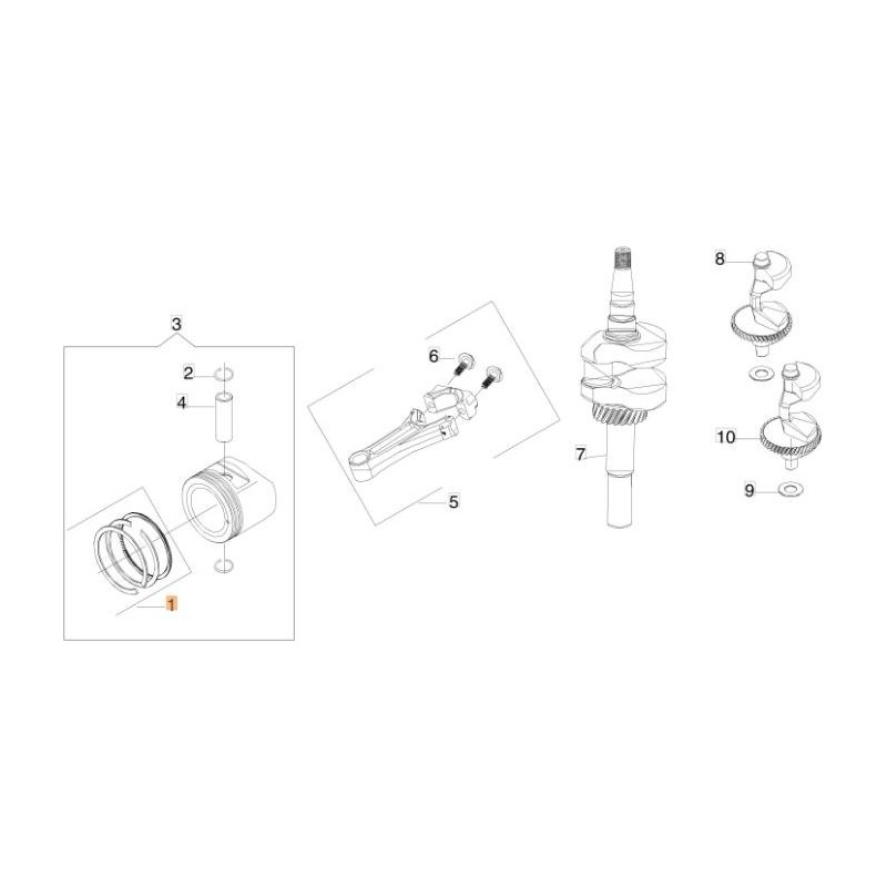 ORIGINAL SEGMENTKIT EMAK L66150755