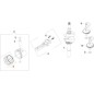 KIT DE SEGMENTS ORIGINAL EMAK L66150755