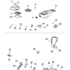 SUPPORTO ORIGINALE EMAK 097000280 | Newgardenstore.eu