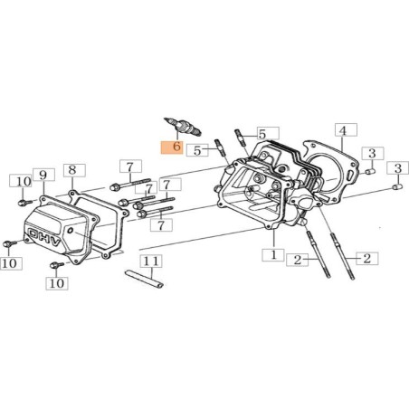 ORIGINAL EMAK ZÜNDKERZE L66152086 | Newgardenstore.eu