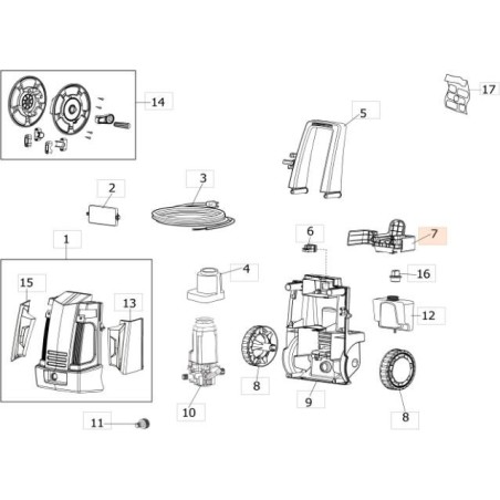 SUPPORT EMAK ORIGINAL CH30020899 | Newgardenstore.eu