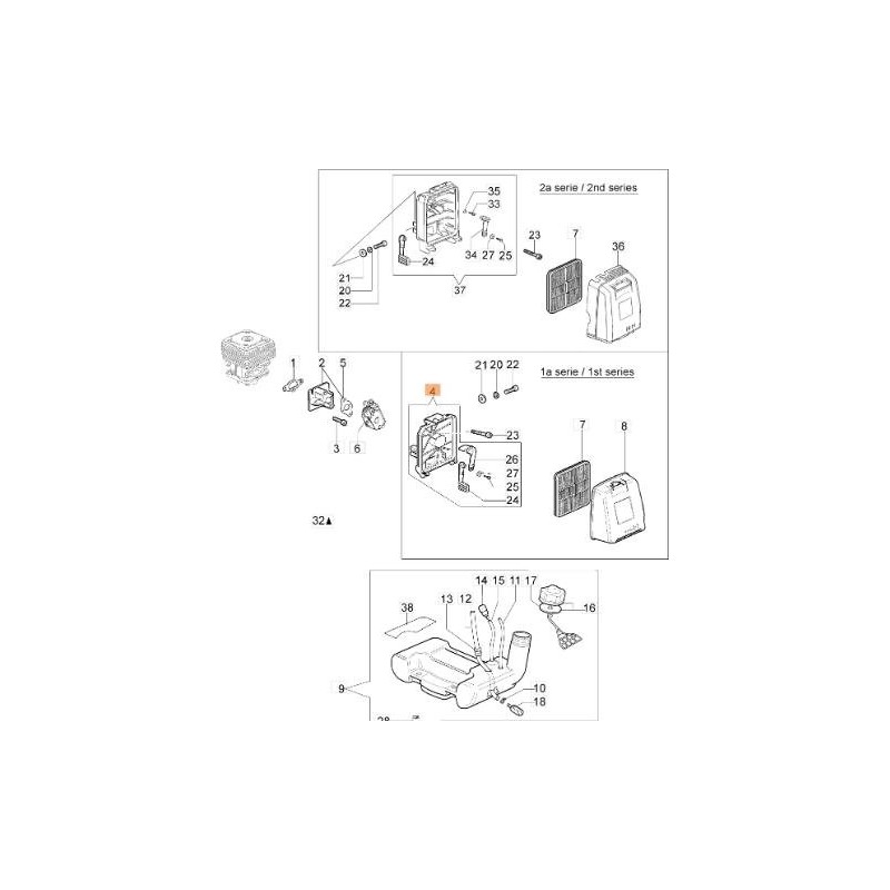 SOPORTE EMAK ORIGINAL 61212062
