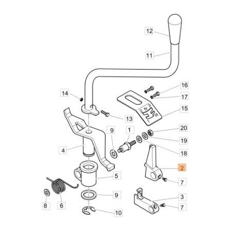 SELETTORE ORIGINALE EMAK YF1375024 | Newgardenstore.eu