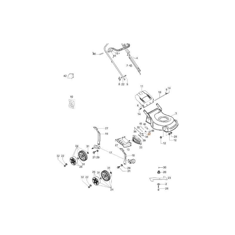 SUPPORTO ORIGINALE EMAK 66070804R