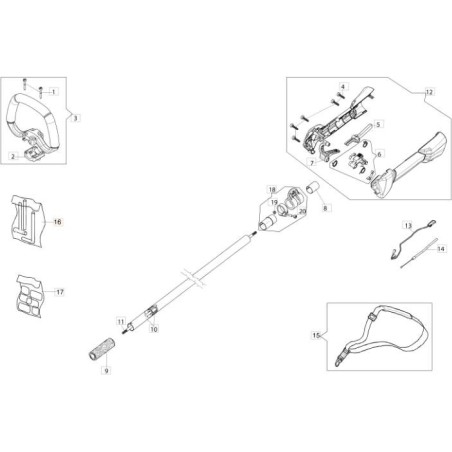 SAC À OUTILS EMAK ORIGINAL 61370211R | Newgardenstore.eu