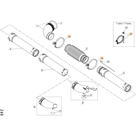ABRAZADERA ORIGINAL EMAK CFI6905501 | Newgardenstore.eu