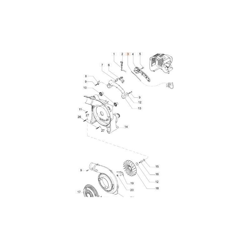 CÂBLE D'ACCÉLÉRATEUR EMAK ORIGINAL 56560051R