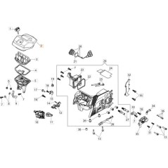 COPERCHIO FILTRO ORIGINALE EMAK 50180206R