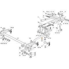 BARRA DE ACOPLAMIENTO EMAK ORIGINAL G125510070E1 | Newgardenstore.eu