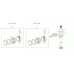 ORIGINAL CONNECTING ROD EMAK L66151542 | Newgardenstore.eu