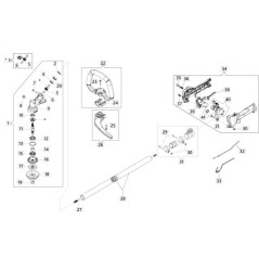 CAJA DE CAMBIOS D.28 30° ORIGINAL EMAK 61530050R