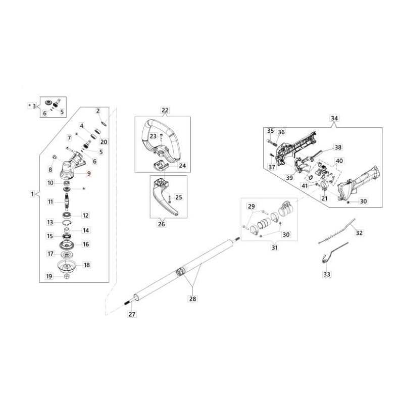 GEARBOX D.28 30DEG ORIGINAL EMAK 61530050R
