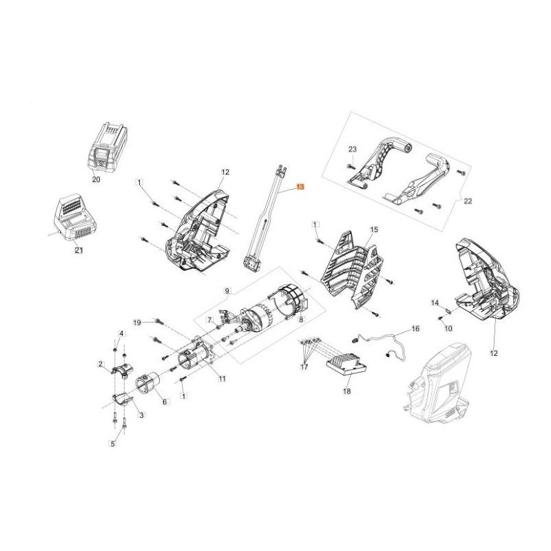 BATTERIESTECKER MIT ORIGINALVERKABELUNG EMAK 54312022R