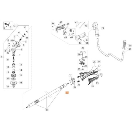 ALB. TRASM. D.8X1508 CAVO (FRAISER) ORIGINALE EMAK 61530154R | Newgardenstore.eu