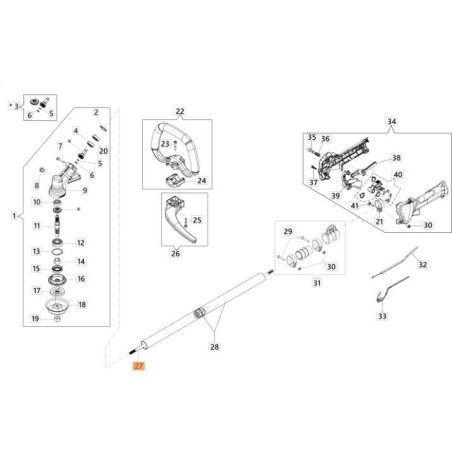 ALB. TRASM. D.8X1556 CAVO (FRAISER) ORIGINALE EMAK 61530153R | Newgardenstore.eu